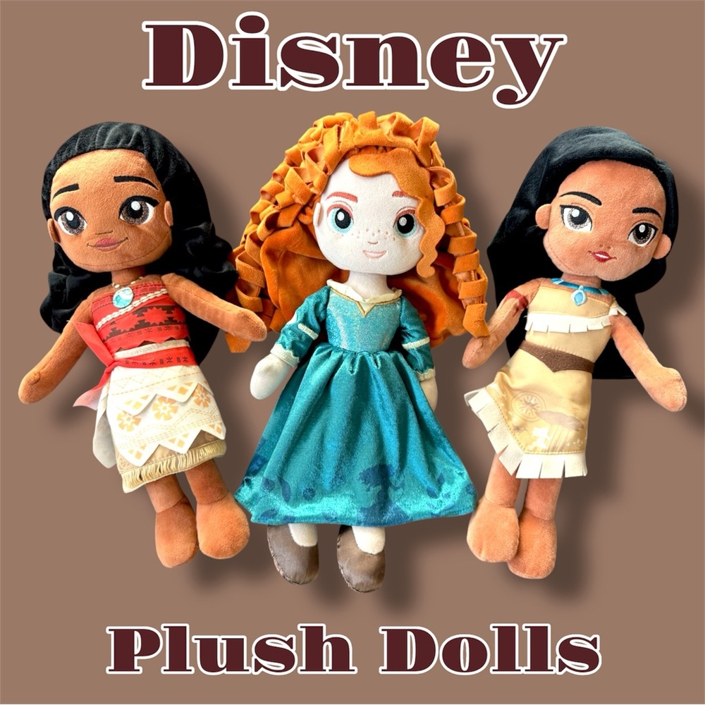 Disney Plush Doll Lot